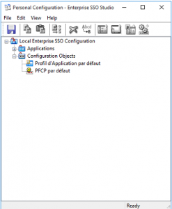 Example of Personal SSO Studio
