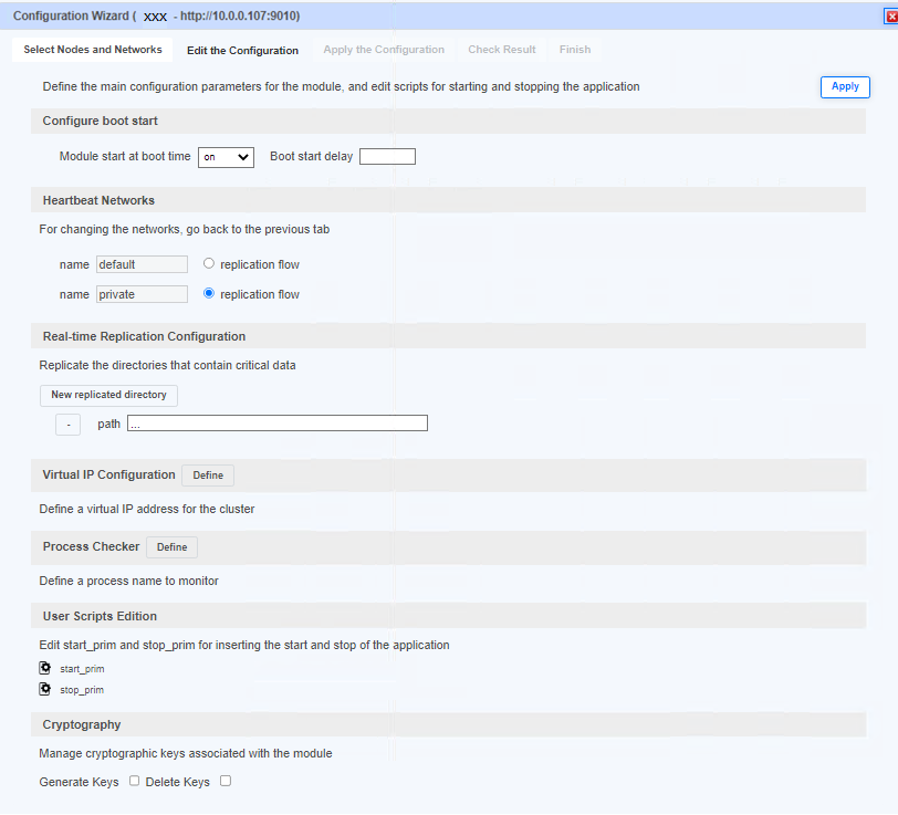 View full size Enter the module settings