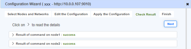 View full size Check the module configuration success