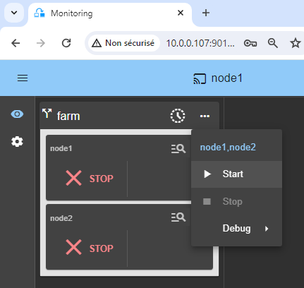 View full size Start the Linux cluster on both nodes