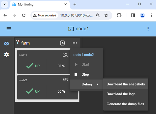 View full size Take the Linux snaphots for support