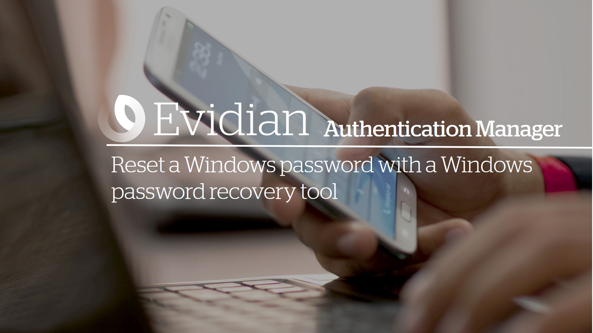 Reset a Windows password with a Windows password recovery tool