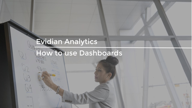 How to use analytics dashboards of Evidian IAM