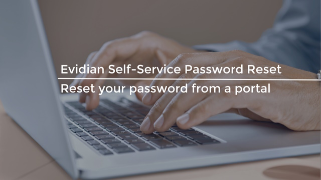 Password reset portal for SSPR (Self-Service Password Reset)